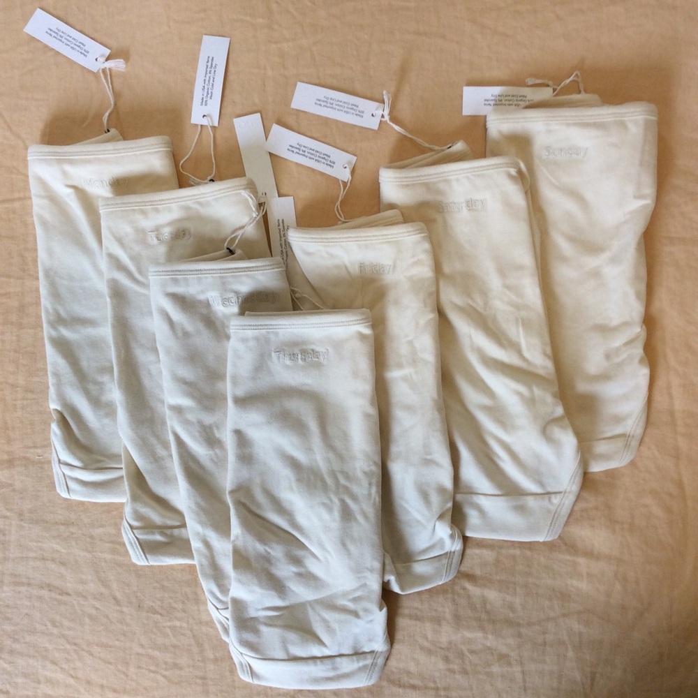 ARQ Misha daily undie set M-Su - XL NWT